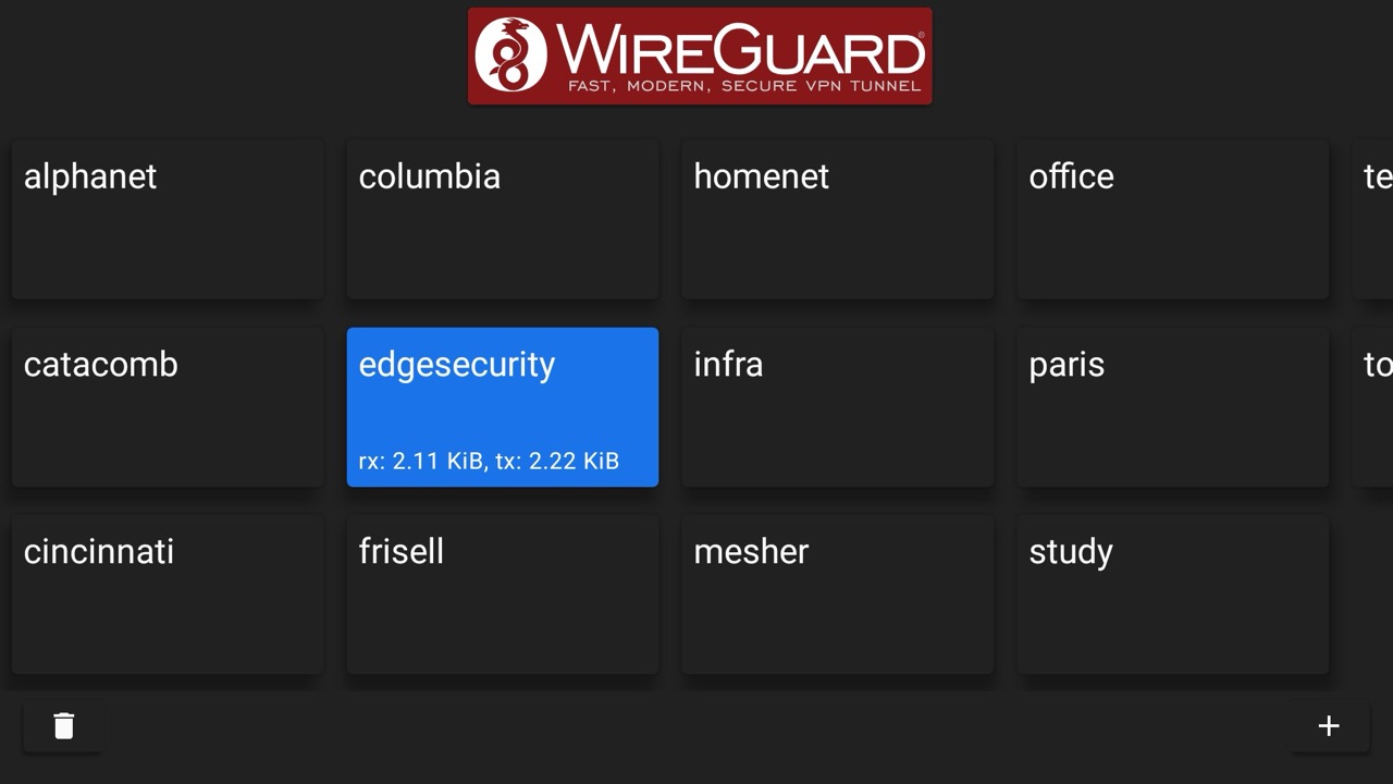 WireGuard screenshot 3
